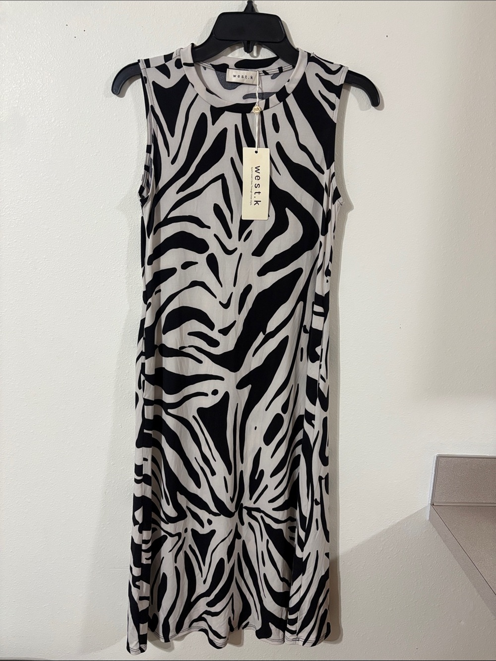 NWT West. K Sleeveless Camila Knee-Length Dress Size XS